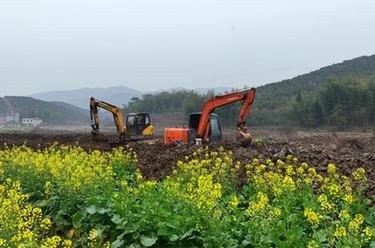 湖南常寧：高標準農田建設備春耕