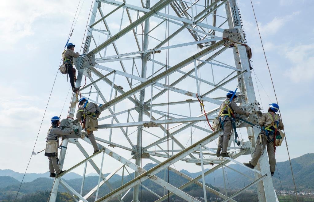 安徽：電網重點工程建設跑出“加速度”