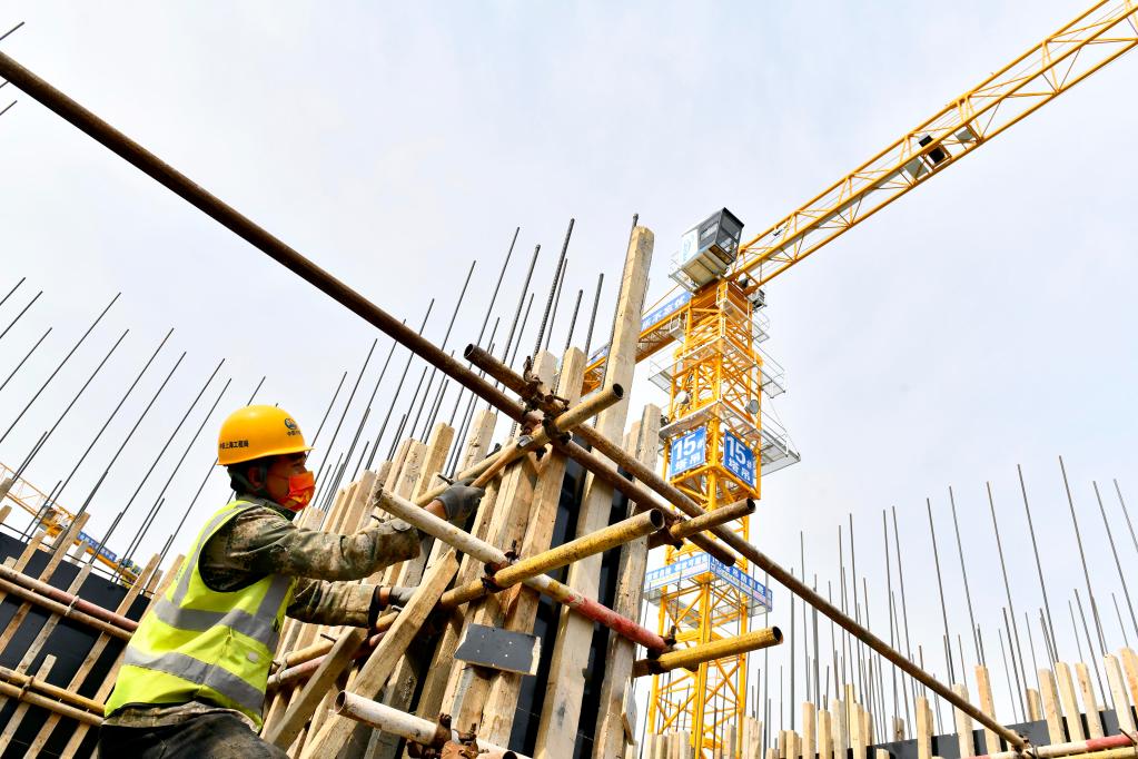 濟南地鐵6號線位里莊車輛段建設忙