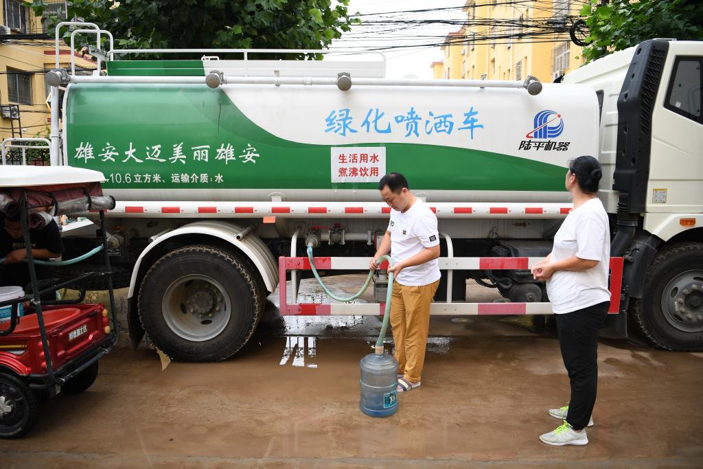 新華全媒+丨河北涿州：緩解城鎮(zhèn)居民用水難題