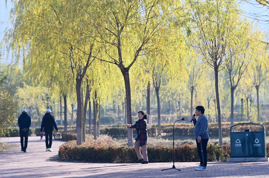 新華全媒+丨天津紅橋：棚戶區變身濱河公園